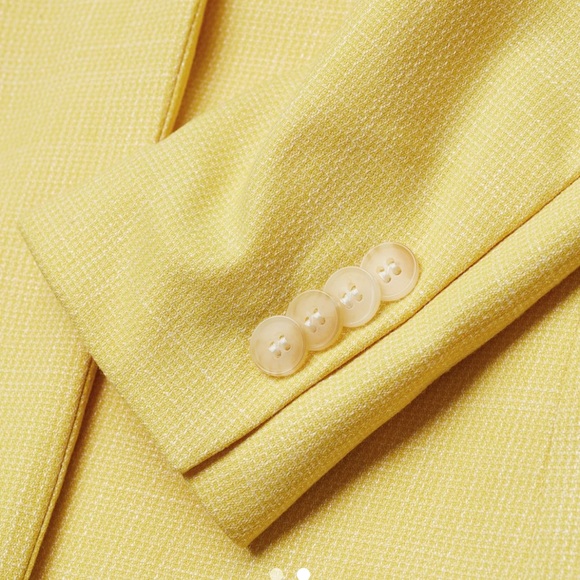 H&M Light Yellow Blazer - XXS - Picture 2 of 7